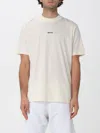 Disclaimer T-shirt  Men Color Milk In Yellow