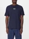 Disclaimer T-shirt  Men Color Navy In Blue