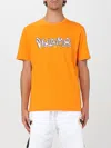 Disclaimer T-shirt  Men Color Orange