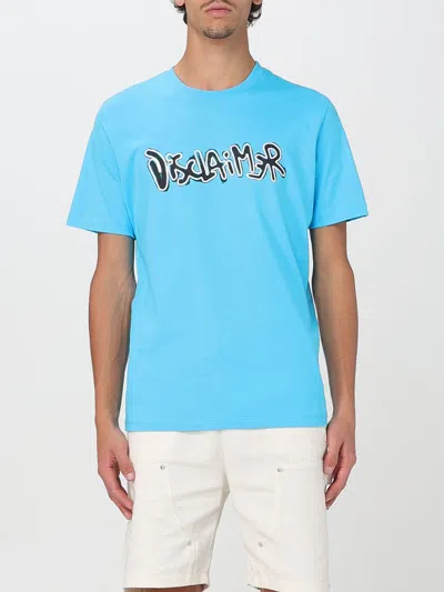 Disclaimer T-shirt  Men Color Turquoise