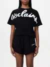 Disclaimer T-shirt  Damen Farbe Schwarz 1
