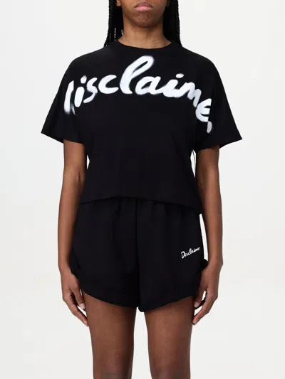 Disclaimer T-shirt  Damen Farbe Schwarz 1