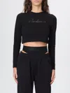 Disclaimer T-shirt  Woman Color Black
