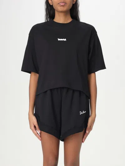Disclaimer T-shirt  Damen Farbe Schwarz