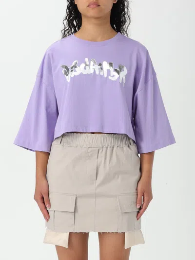 Disclaimer T-shirt  Woman Colour Lilac In 淡紫色