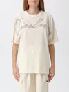 Disclaimer T-shirt  Woman Color Milk In White