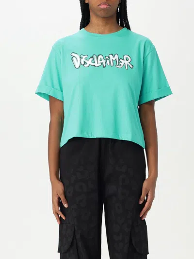 Disclaimer T-shirt  Woman Color Mint
