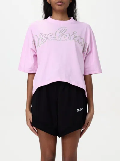 Disclaimer T-shirt  Damen Farbe Pink