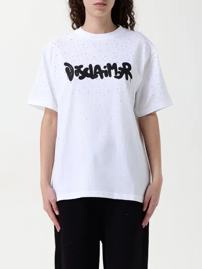 Disclaimer T-shirt  Woman Color White