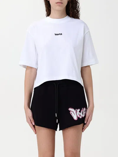 Disclaimer T-shirt  Woman Color White
