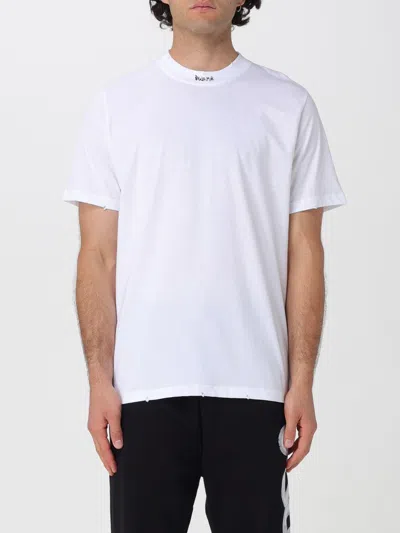 Disclaimer T-shirt Men In White
