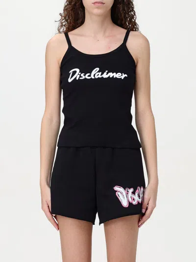 Disclaimer Top  Woman Color Black