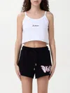 Disclaimer Top  Woman Color White