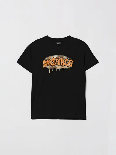 Disclaimer T-shirt Kids Color Black