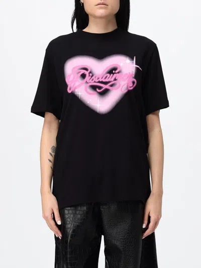 Disclaimer T-shirt Woman Color Black