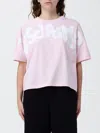 Disclaimer Logo-print T-shirt In Pink