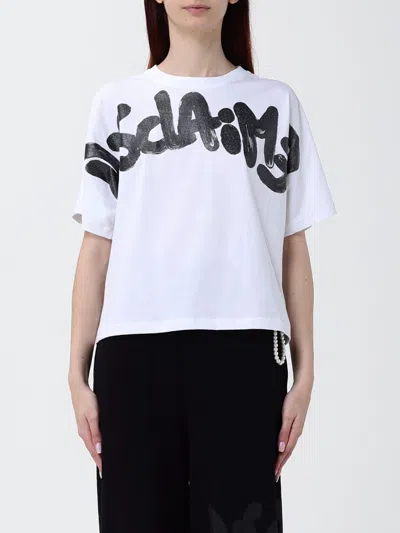 Disclaimer T-shirt Woman In White