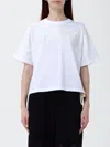Disclaimer Logo-print T-shirt In White