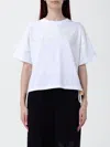 Disclaimer Logo-print T-shirt In White