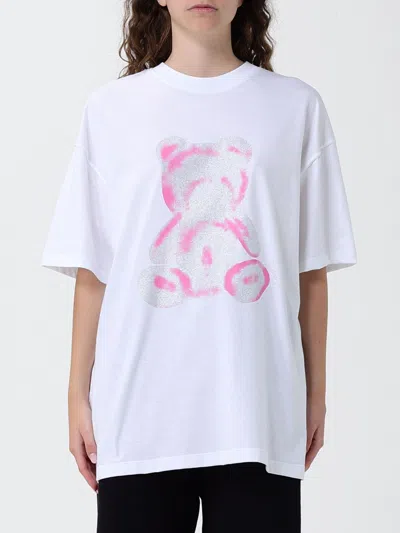Disclaimer T-shirt Woman In White