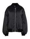 Disclaimer Woman Jacket Black Size L Polyester, Elastane In Black
