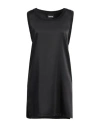 Disclaimer Woman Mini Dress Black Size L Polyester, Elastane