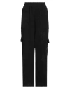 Disclaimer Woman Pants Black Size M Polyester, Polyamide In Black