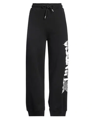 Disclaimer Woman Pants Black Size S Cotton