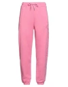 Disclaimer Woman Pants Fuchsia Size S Cotton In Pink