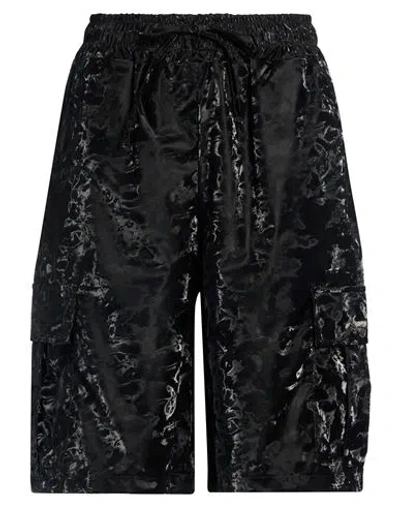 Disclaimer Woman Shorts & Bermuda Shorts Black Size S Polyester, Polyurethane