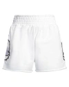 Disclaimer Woman Shorts & Bermuda Shorts White Size S Cotton In White