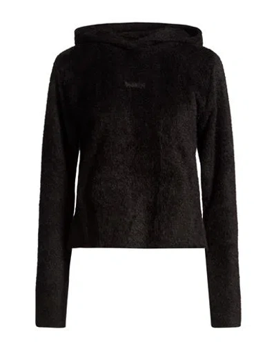 Disclaimer Woman Sweater Black Size L Polyester, Polyamide