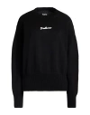 Disclaimer Woman Sweater Black Size M Cotton, Acrylic