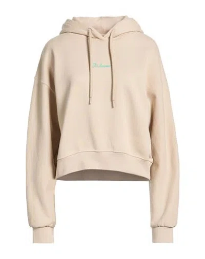 Disclaimer Woman Sweatshirt Beige Size L Cotton In Multi