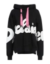 Disclaimer Woman Sweatshirt Black Size L Cotton