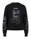 Disclaimer Woman Sweatshirt Black Size L Cotton In Black