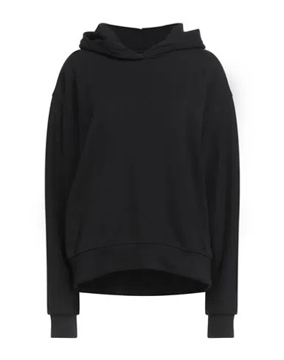 Disclaimer Woman Sweatshirt Black Size L Cotton