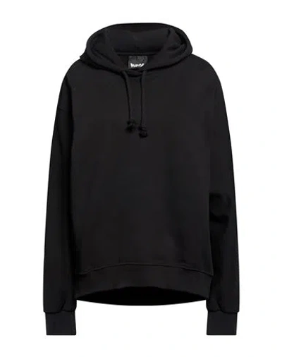 Disclaimer Woman Sweatshirt Black Size L Cotton
