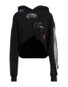 Disclaimer Woman Sweatshirt Black Size M Cotton In Black