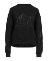Disclaimer Woman Sweatshirt Black Size M Cotton