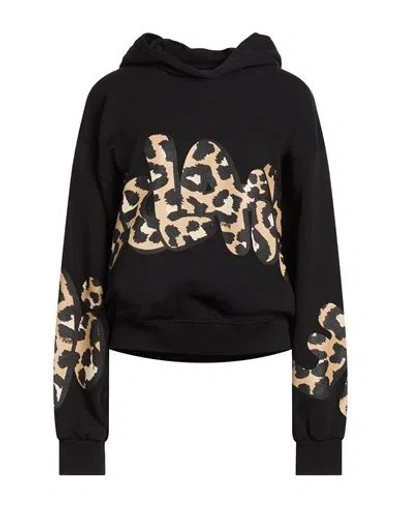 Disclaimer Woman Sweatshirt Black Size M Cotton