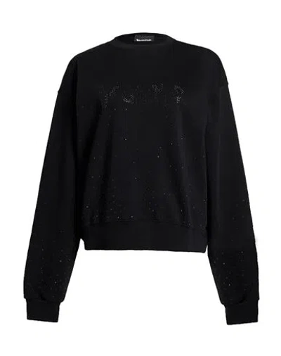 Disclaimer Woman Sweatshirt Black Size M Cotton