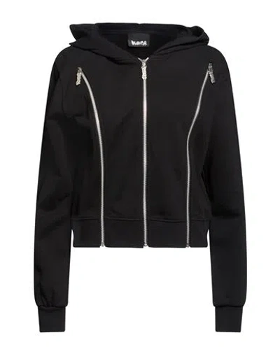 Disclaimer Woman Sweatshirt Black Size S Cotton