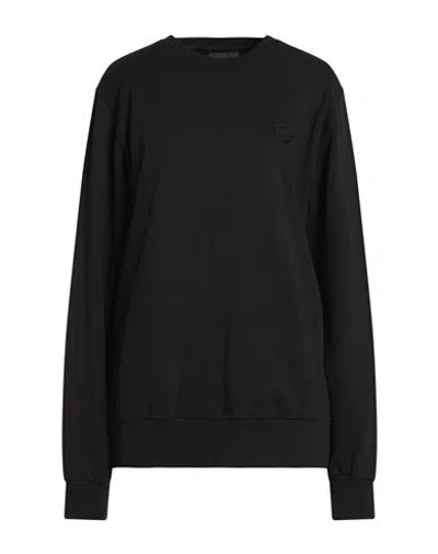 Disclaimer Woman Sweatshirt Black Size Xl Cotton