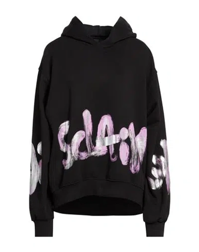 Disclaimer Woman Sweatshirt Black Size Xl Cotton