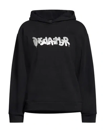 Disclaimer Woman Sweatshirt Black Size Xs Cotton