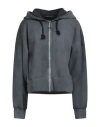 Disclaimer Woman Sweatshirt Charcoal Size L Cotton