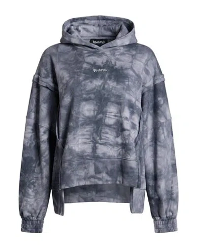 Disclaimer Woman Sweatshirt Grey Size L Cotton In Gray