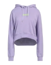 Disclaimer Woman Sweatshirt Lilac Size M Cotton