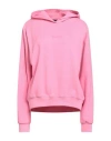 Disclaimer Woman Sweatshirt Magenta Size M Cotton